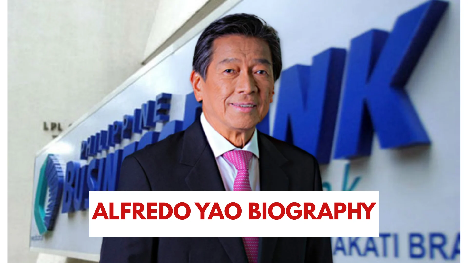Alfredo Yao Biography