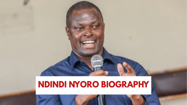 Ndindi Nyoro Biography