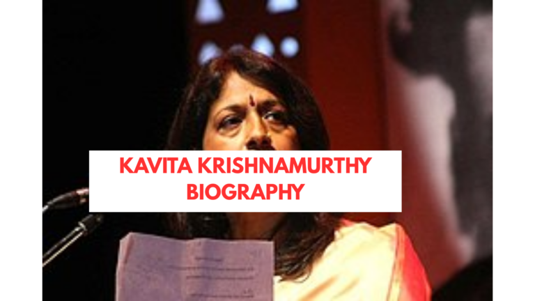 Kavita Krishnamurthy Biography